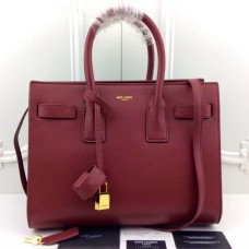 YSL Wine Downtown Tote Cow Leather Bags YSL Wine Downtown Tote Cow Leather Bags
