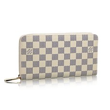 L Vuitton N60012 Zippy Organiser Damier Azur Canvas
