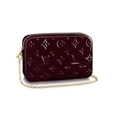 L Vuitton M64057 Camera Pouch Crossbody Bag Monogram Vernis