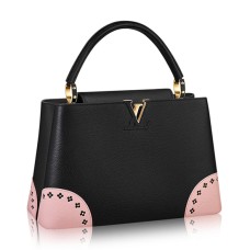 L Vuitton M54581 Capucines PM Tote Bag Taurillon Leather
