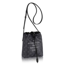 L Vuitton M43418 Nano Bag Crossbody Bag Monogram Eclipse Canvas