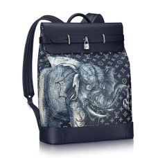 L Vuitton M54126 Steamer Backpack Monogram Savane Canvas