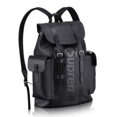 L Vuitton x Supreme Christopher Backpack PM M53413 Epi Leather