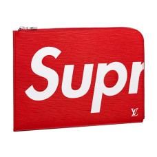 L Vuitton x Supreme Pochette Jour GM M67722 Epi Leather