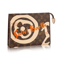 L Vuitton Toiletry Pouch 26 M44136 Monogram Canvas