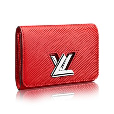 L Vuitton Twist Compact Wallet M64413 Epi Leather