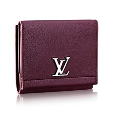L Vuitton Lockme II Compact Wallet M64837 Taurillon Leather L Vuitton Lockme II Compact Wallet M64837 Taurillon Leather