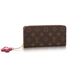 L Vuitton Clemence Wallet M64201 Monogram Canvas