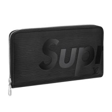 L Vuitton x Supreme Zippy Organizer M67723 Epi Leather