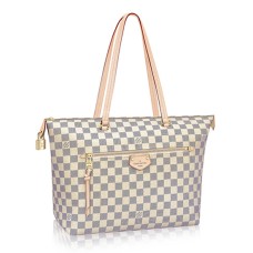 L Vuitton Iena MM N44040 Damier Azur Canvas
