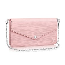 L Vuitton Pochette Felicie M62467 Epi Leather