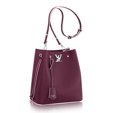 L Vuitton Lockme Bucket M54680 Taurillon Leather