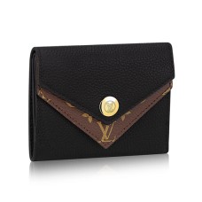 L Vuitton Double V Compact Wallet M64420 Taurillon Leather L Vuitton Double V Compact Wallet M64420 Taurillon Leather