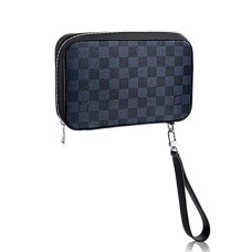 L Vuitton Dandy Wallet N64020 Damier Cobalt Canvas L Vuitton Dandy Wallet N64020 Damier Cobalt Canvas