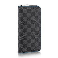 L Vuitton Zippy Wallet Vertical N63305 Damier Graphite Canvas L Vuitton Zippy Wallet Vertical N63305 Damier Graphite Canvas