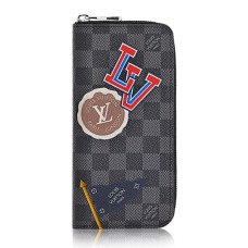L Vuitton Zippy Wallet Vertical N64443 Damier Graphite Stickers L Vuitton Zippy Wallet Vertical N64443 Damier Graphite Stickers