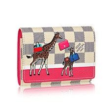 L Vuitton Victorine Wallet N60059 Damier Azur Canvas L Vuitton Victorine Wallet N60059 Damier Azur Canvas