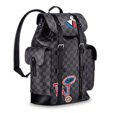 L Vuitton Christopher Backpack PM N41055 Damier Graphite Canvas