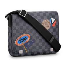L Vuitton District PM N41054 Damier Graphite Canvas