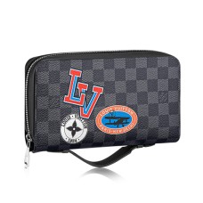 L Vuitton Zippy Wallet XL N64441 Damier Graphite Canvas L Vuitton Zippy Wallet XL N64441 Damier Graphite Canvas