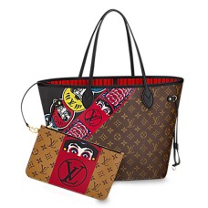 L Vuitton Neverfull MM M43499 Monogram Canvas