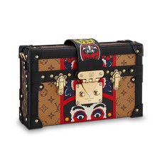 L Vuitton Petite Malle M43498 Monogram Canvas
