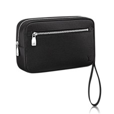 L Vuitton Kasai Clutch M33409 Taiga Leather