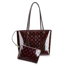 L Vuitton Long Beach MM M90475 Monogram Vernis