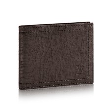 L Vuitton Compact Wallet M64136 Utah Leather L Vuitton Compact Wallet M64136 Utah Leather