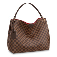 L Vuitton Graceful MM N44045 Damier Ebene Canvas