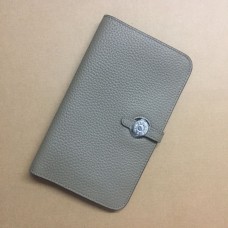 Hermes Dogon Wallet Togo Leather H001 Grey Hermes Dogon Wallet Togo Leather H001 Grey