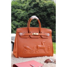 Hermes Birkin Horse Togo Leather Orange 35cm Hermes Birkin Horse Togo Leather Orange 35cm