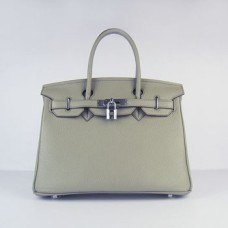 Hermes Birkin 30cm Togo leather Handbags dark grey silver Hermes Birkin 30cm Togo leather Handbags dark grey silver