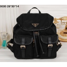 Prada Backpack 0030 Black Satchel Prada Backpack 0030 Black Satchel