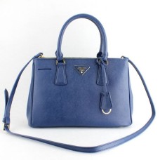 Prada Galleria Bag 1801 Saffiano Leather 30cm Dark Blue Prada Galleria Bag 1801 Saffiano Leather 30cm Dark Blue