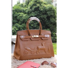 Hermes Birkin Horse Togo Leather Brown 35cm Hermes Birkin Horse Togo Leather Brown 35cm
