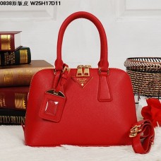 Prada 0838 Tote Bag Red Prada 0838 Tote Bag Red