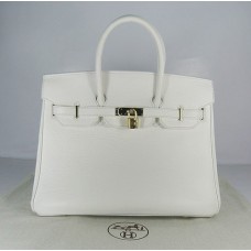 Hermes Birkin 35cm Togo leather Handbags white gold Hermes Birkin 35cm Togo leather Handbags white gold