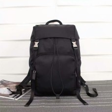 Prada Canvas Backpack VZ135 Black Prada Canvas Backpack VZ135 Black