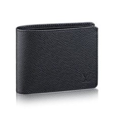 L Vuitton M30952 Multiple Wallet Taiga Leather L Vuitton M30952 Multiple Wallet Taiga Leather
