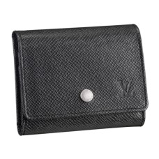 L Vuitton M32562 Serguei Wallet Taiga Leather L Vuitton M32562 Serguei Wallet Taiga Leather