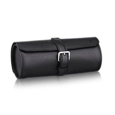 L Vuitton M32609 3 Watch Case Taiga Leather