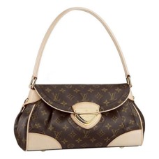 L Vuitton M40121 Beverly MM Shoulder Bag Monogram Canvas