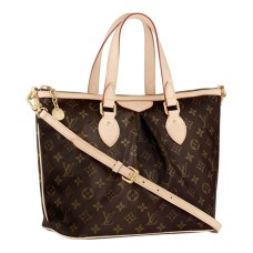 L Vuitton M40145 Palermo PM Shoulder Bag Monogram Canvas