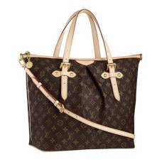 L Vuitton M40146 Palermo GM Shoulder Bag Monogram Canvas