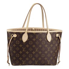 L Vuitton M40155 Neverfull PM Shoulder Bag Monogram Canvas