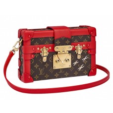 L Vuitton M40274 Petite Malle Crossbody Bag Monogram Canvas