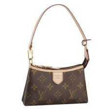 L Vuitton M40309 Mini Pochette Delightful Monogram Canvas L Vuitton M40309 Mini Pochette Delightful Monogram Canvas