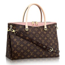 L Vuitton M40468 Pallas Tote Bag Monogram Canvas