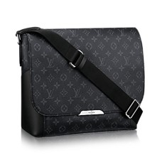 L Vuitton M40539 Messenger MM Explorer Messenger Bag Monogram Eclipse Canvas